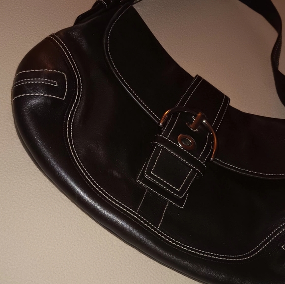 vintage coach belt buckle bag - Picture 3 of 9